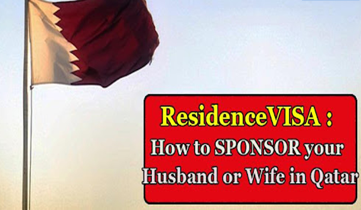 How to sponsor Husband or Wife residence Visa in Qatar